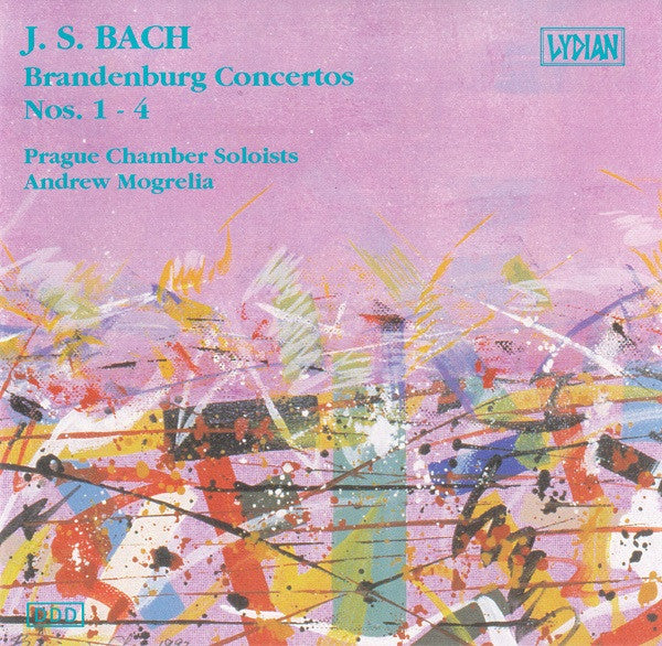 Johann Sebastian Bach / Prague Chamber Soloists / Andrew Mogrelia - Brandenburg Concerti 1-4 (CD)
