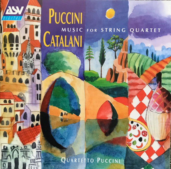 Puccini & Catalani: Music for String Quartet (CD)