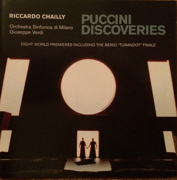 Giacomo Puccini / Orchestra Sinfonica Di Milano Giuseppe Verdi / Riccardo Chailly - Puccini Discoveries (CD)