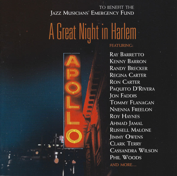 Great Night in Harlem (CD)