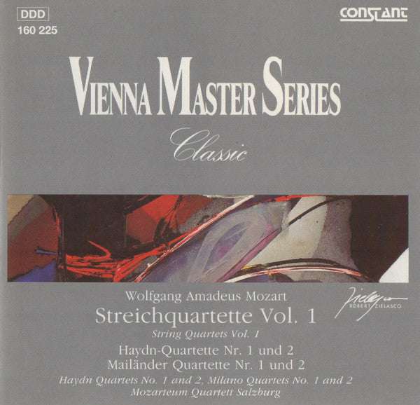 Wolfgang Amadeus Mozart - String Quartets 1 / Quartets 1 & 2 (CD)