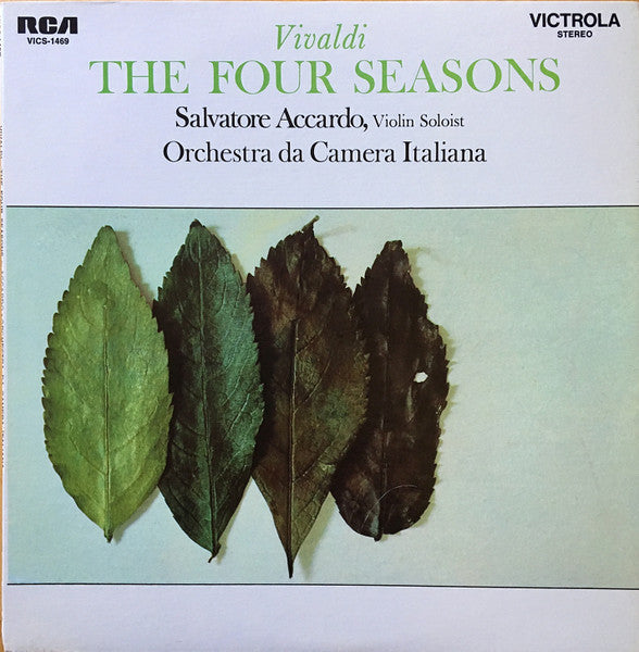 Antonio Vivaldi / Salvatore Accardo / Orchestra da Camera Italiana - Vivaldi: The Four Seasons (CD)