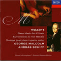 Wolfgang Amadeus Mozart / George Malcolm / Andras Schiff - Mozart: Piano Music For 4 Hand (CD)