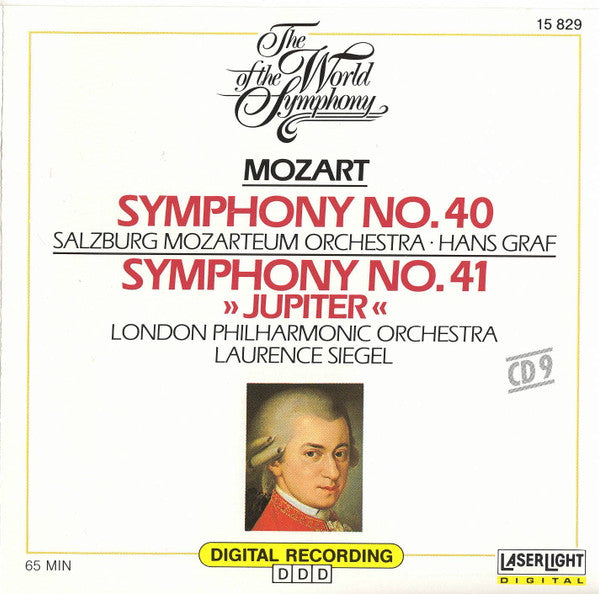 Mozart - Mozart: World of the Symphony, Vol. 9, Symphonies 40 & 41 (CD)