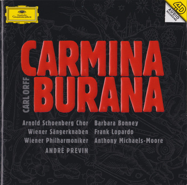 Carl Orff / Wiener Philharmoniker / Andre Previn - Carmina Burana (CD)