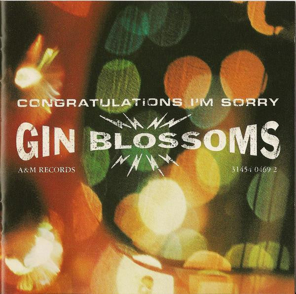 Gin Blossoms - Congratulations I'm Sorry (CD)