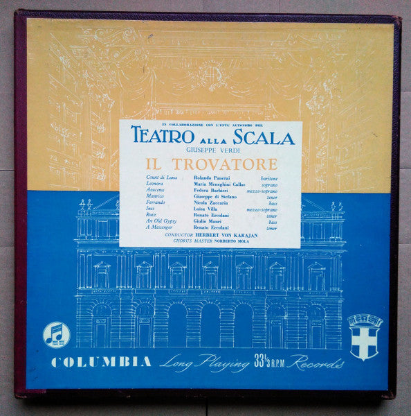 (1813-1901) - Verdi: Il Trovatore - highlights (Milan, August 1956) (CD)