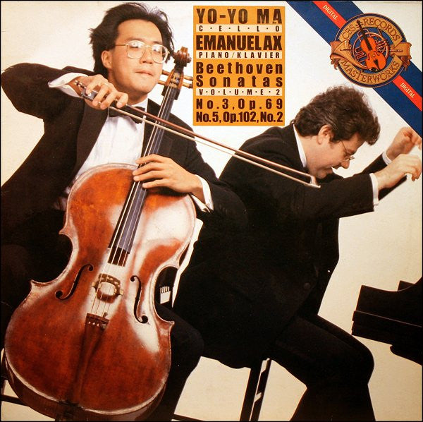 Yo-Yo Ma / Emanuel Ax / Ludwig Van Beethoven - Beethoven Sonatas for Cello & Piano Volume 2: No. 3, Op. 69 & No. 5, Op. 102, No. 2 (CD)