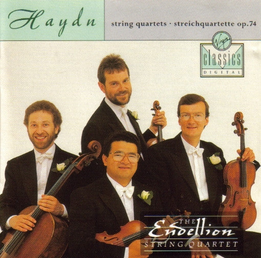 Haydn - Haydn: String Quartet op 74 no 1 in C major, op 74 no 2 in F major, op 74 no 3 in G minor 'The Rider' (CD)