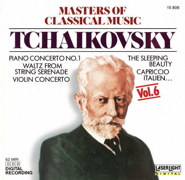 Pyotr Ilyich Tchaikovsky - Masters Of Classical Music: Tchaikovsky (CD)