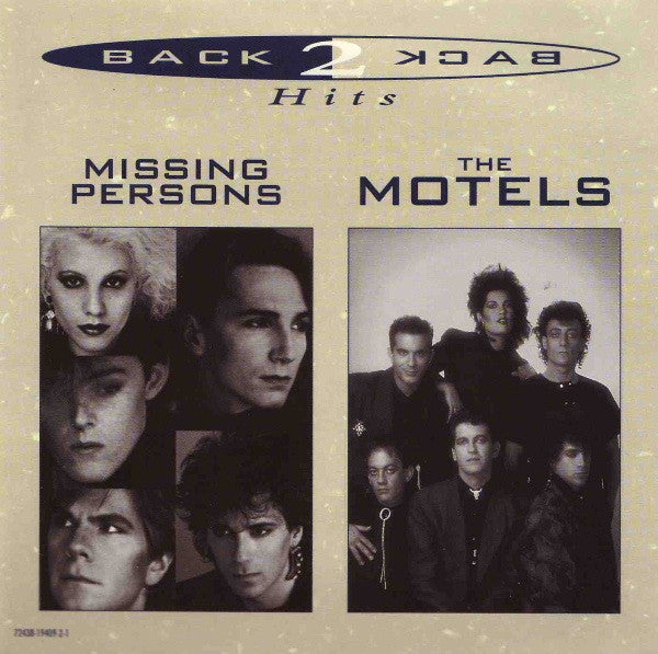Missing Persons / The Motels - Back to Back Hits by Missing Persons and The Motels (CD)