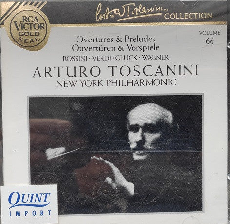 Christoph Willibald Gluck / Gioacchino Rossini / Giuseppe Verdi / Richard Wagner / Arturo Toscanini / New York Philharmonic - Toscanini Collection 66 (CD)
