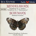 Mendelssohn-Bartholdy - Mendelssohn: Symphonies Nos. 4 & 5 / Schumann: Manfred Overture, Op. 115 (CD)