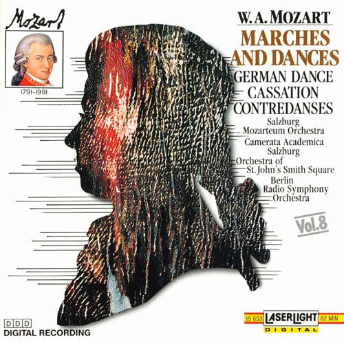 Wolfgang Amadeus Mozart / Das Mozarteum Orchester Salzburg / Camerata Academica Salzburg / The Orchestra Of St. John's / Radio-Symphonie-Orchester Berlin - Marches & Dances (CD)