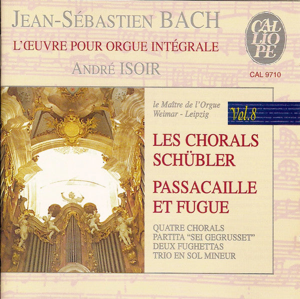 Johann Sebastian Bach / Andre Isoir - Organ Works, Vol. 8 (CD)