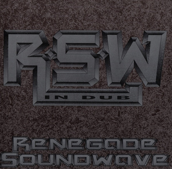 Renegade Soundwave - In Dub (CD)